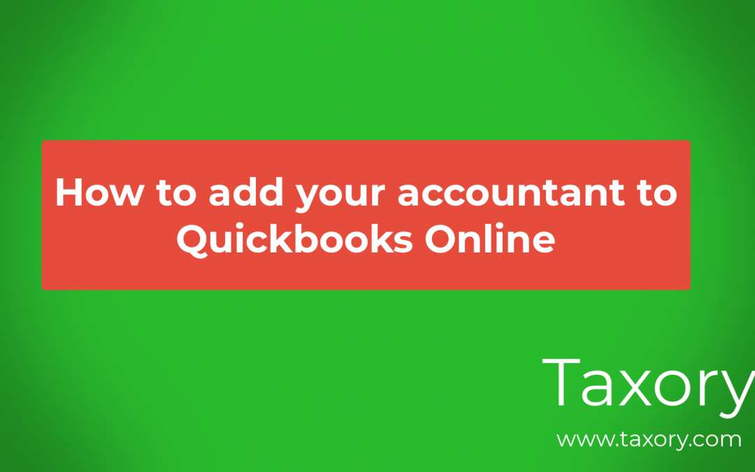 Adding an Accountant to Quickbooks Online