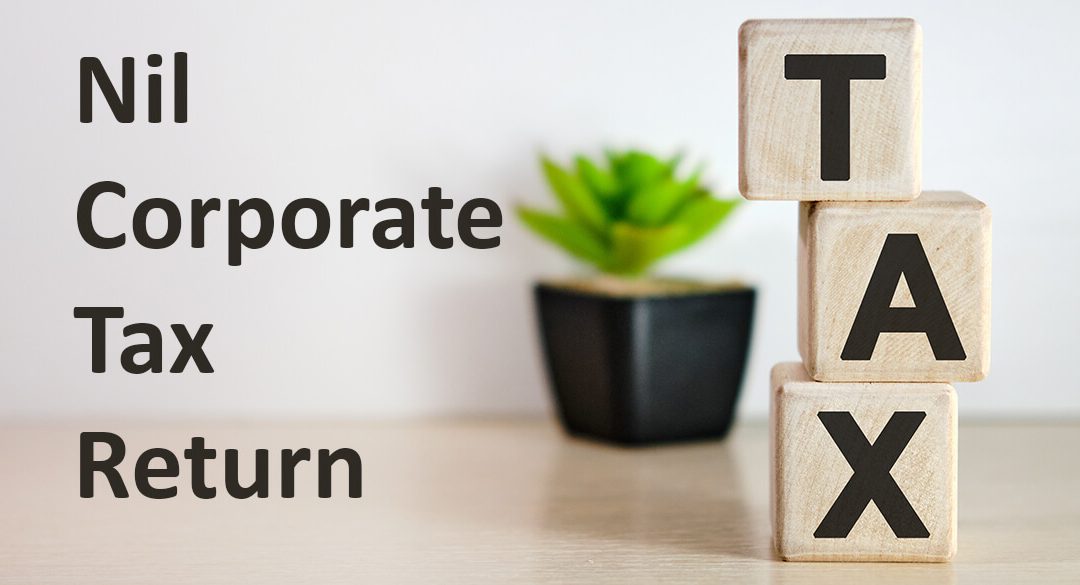 How to file nil corporate tax return?