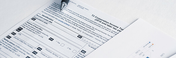 corporate tax return on paper